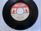George Woods “She’s So Fine” Hot Line Obscure Soul 45 Rpm Record
