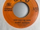 RANDY JACKSON - HOW CAN I BE SURE - EPIC  (MODERN SOUL 45 RPM)