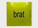 Charli XCX Brat SIGNED Limited Clear & Pink Splatter Vinyl LP