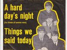 The BEATLES * A Hard Day's Night * 1964 NORWAY 45 *