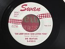 The Beatles 45 Record SIE LIEBT DICH (She Loves You) Swan repress
