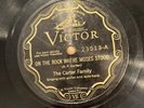 Prewar Country 78 Carter Family #23513 On The Rock Where Moses Stood E-