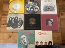 9 Queen 7” Singles Including 1st Pressing Bohemian Rhapsody And Picture Discs
