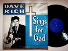 Dave Rich Sings For God Gospel Christian Vinyl LP Record
