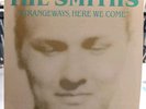 THE SMITHS Strangeways Here We Come SUPER RARE GREEN TEXT UK LP + PROMO POSTER