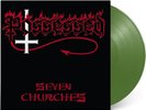 * Possessed - SEVEN CHURCHES - GREEN Color Vinyl LP - NEW & SEALED  Rare Metal
