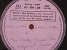 Rare Acetate Promo The Rocky Horror Picture show Vinyl Record LP