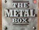 THE METAL BOX 4xLP BOXSET 1991 Sabbath Motorhead Quo Saxon Priest Europe Magnum