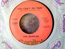 vinyl 45.  Beatles,    Can't Buy Me Love.  error blank label pressing.  unplayed