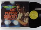 ART PEPPER QUINTET Smack Up CONTEMPORARY LP VG+ mono y