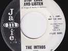 INTROS Stop Look And Listen RARE promo 45 northern soul stomper girl group HEAR