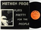 Nathen Page - Plays Pretty For The People LP - Hugo's Music Private 70s Jazz VG+