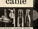 Cable - Variable Speed Drive LP 1996 Doghouse Records – DOG 039 VG+/VG+