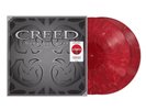 Creed - Greatest Hits Red Smoke Vinyl Record 2LP Distressed Cover/Corners - New