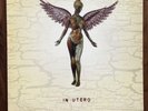 NIRVANA-In Utero Geffen GEF 24536 Europe 12” Stereo LP Vinyl Record Heart Shaped