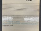 Four Altos on Prestige 7116
