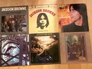 Jackson Browne Vinyl records 6 LPs Pretender Saturate Running Empty Hold Out EX