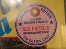 punk rock sex pistols bedroom pictures on my wall mal one sealed 100 only made