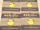 HANK WILLIAMS 78 rpm MEMORIAL BOX SET x 4 RECORDS MGM U.S.A. 30751 - 30754