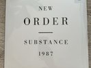 New Order Substance Limited Red And Blue Colored Vinyl