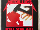 METALLICA Kill 'Em All 2021 Limited Ed. Red Vinyl LP Blackened BLCKND003R-1W NM