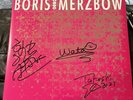 Boris with Merzbow  autographed magenta LP