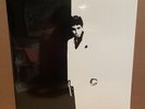 Scarface Vinyl LP Score CHAINSAW RED SPLATTER Giorgio Moroder Soundtrack New OOP