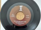 Marvin Holmes And Justice “You Better Keep Her” 7” Vinyl On Brown Door Records