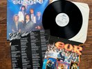 Europe The Final Countdown LP  with rare poster UK original pressing
