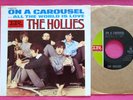 THE HOLLIES - On a Carousel - Near Mint 45 rpm w/ Picture Sleeve Imperial 66231