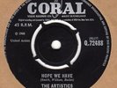 Artistics Hope We Have Coral Q72488 Soul Northern Motown