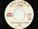 Northern Soul 45 - Jimmy Fraser - Hopes Dreams Tombstones - Columbia rare promo