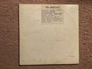 Beatles WHITE ALBUM with Rare STICKER with 7 Errors, Poster and 4 Photos