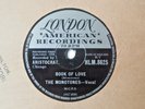 78rpm THE MONOTONES Book Of Love/You Never Loved Me London HLM.8625 (1958) (NM)