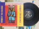 The Henry Threadgill Sextet LP Subject to Change 1985 EX/M-