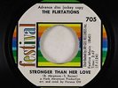 Northern Soul 45 - Flirtations - Stronger Than Her Love - Festival - VG++