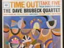 Time Out featuring Take Five by The Dave Brubeck Quartet (Columbia CS 8192) VG+
