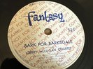 PROMO Fantasy 78 RPM Gerry Mulligan - Bark For Barksdale 525 V++ Chet Baker