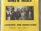 2 . 45 tours guns n roses appetite for demolition juke box