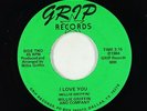 Sweet Soul 45 - Willie Griffin - I Love You - Grip - VG++ rare
