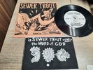 Sewer Trout 7 INCH VINYL Songs About Drinking Punk W/ INSERT Lookout Records '88