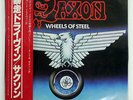 SAXON WHEELS OF STEEL CARRERE P10870G JAPAN OBI VINYL LP