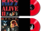 KISS 'Alive II' 2 Lps RED Vinyl EU Import Non-Gatefold Photo RARE