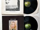 MARY HOPKIN APPLE LP'S ' EARTH SONG / OCEAN SONG & POST CARD ' EX + VINYL