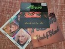 3x POISON LPs Look What The Cat Dragged In Open Up And Say Aah Flesh & Blood VG+