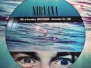 NIRVANA - Live At Paradiso. Amsterdam 1991 Picture Disc - New Vinyl  - A600z