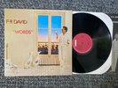 F. R. David Lp Words 1982 N. M Japan First Press