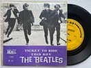 THE BEATLES TICKET TO RIDE THIS BOY  1965 33RPM  7