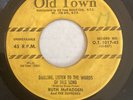 RUTH MCFADDEN OLD TOWN 1017 1ST PRESS DARLING, LISTEN TO THE WORDS OF THIS SONG
