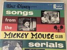 Walt Disney Presents Songs From The Mickey Mouse Club Cast LP Disneyland 1962 M-